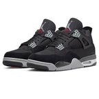 Air Jordan 4 Retro SE Black Canvas - vista frontal lateral