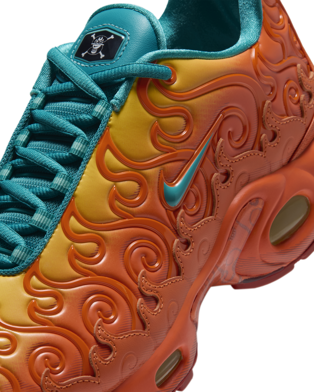 One Piece x Nike Air Max Plus Mera Mera - 3/4 oficial