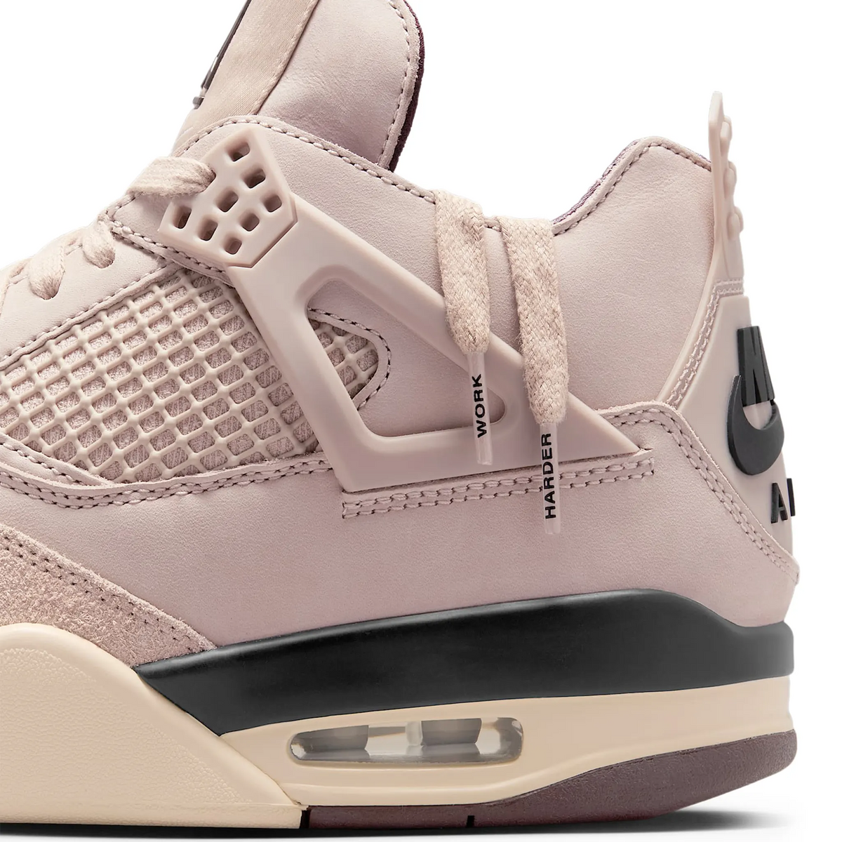 A Ma Maniére x Air Jordan 4 Retro Phantom (W) - detalle lateral