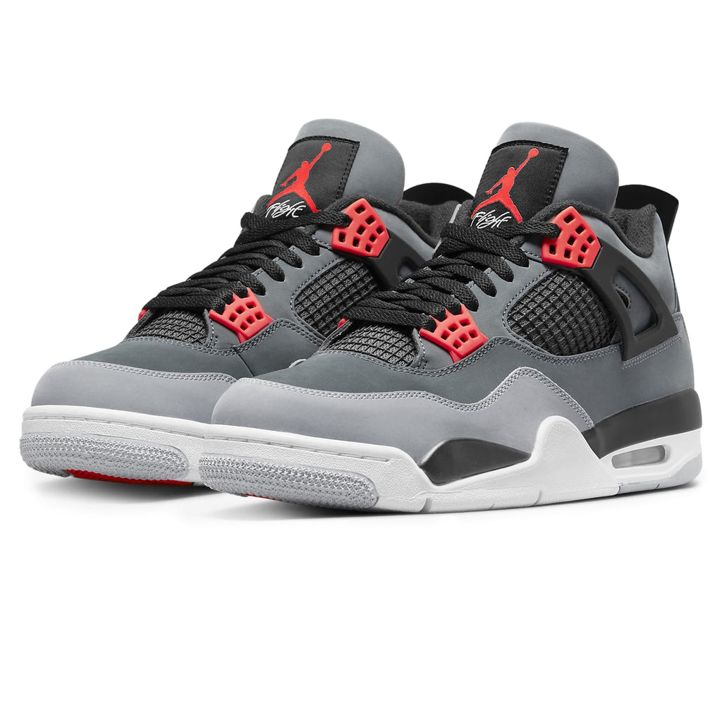 Air Jordan 4 Retro Infrared 23 - vista frontal lateral
