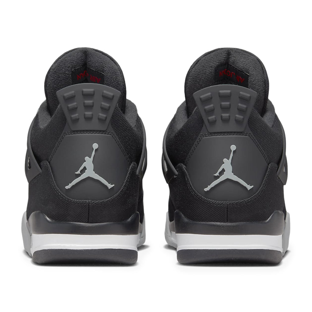 Air Jordan 4 Retro SE Black Canvas - talón