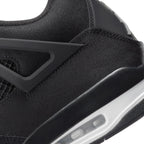 Air Jordan 4 Retro SE Black Canvas - logo Jumpman