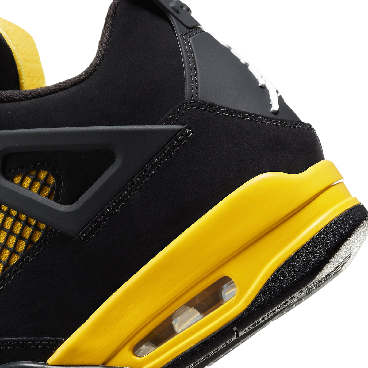 Air Jordan 4 Retro Thunder 2023 - vista del talón