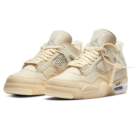 Zapatillas Off-White x Air Jordan 4 Retro Sail - imagen 2