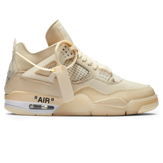 Off-White x Air Jordan 4 Retro Sail