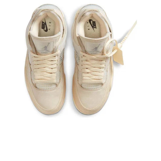 Zapatillas Off-White x Air Jordan 4 Retro Sail - imagen 5
