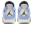 Air Jordan 4 Retro University Blue - vista del talón