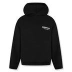 Fear Of God Essentials Fleece Black Hoodie - frontal