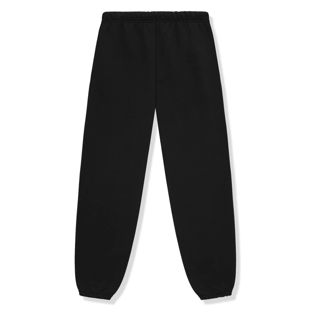 Fear Of God Essentials Fleece Black Sweatpants FW24 - trasera