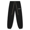 Fear Of God Essentials Fleece Black Sweatpants FW24 - frontal