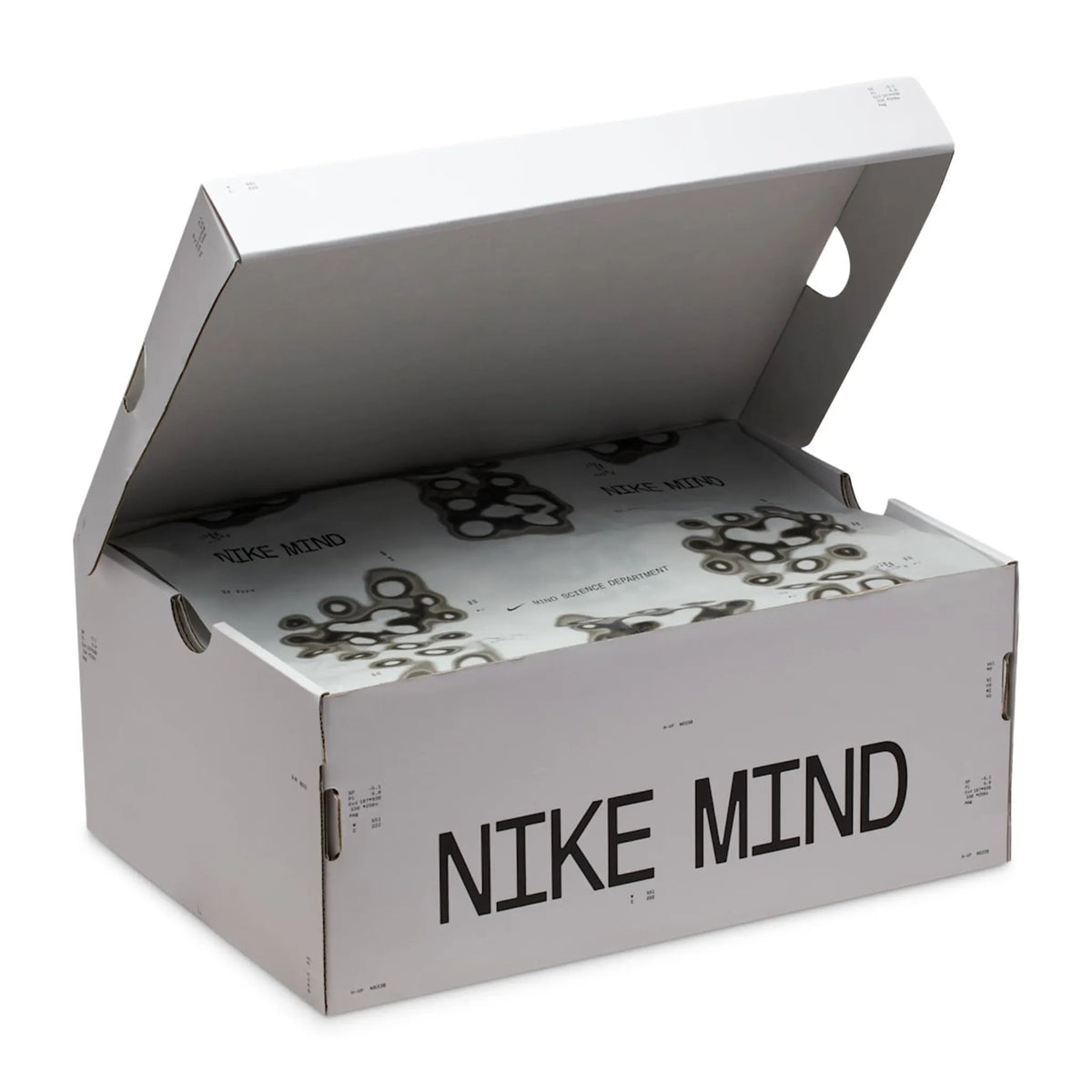 Nike Mind 001 Pregame Light Smoke Grey Mules - caja