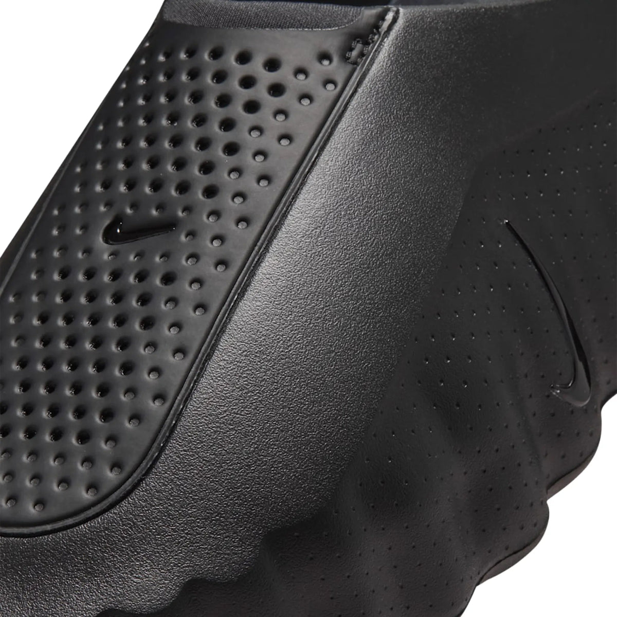 Nike Mind 001 Slide Triple Black - vista superior detallada