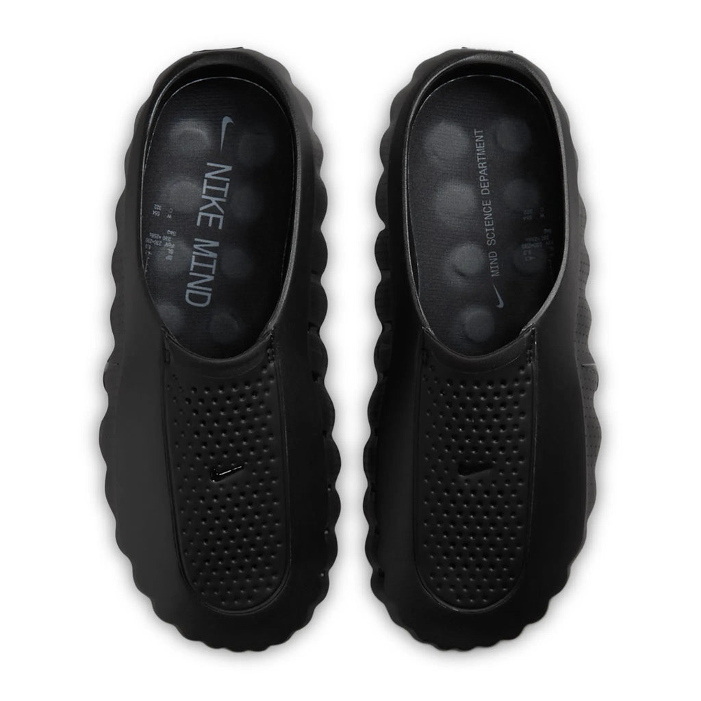 Nike Mind 001 Slide Triple Black - vista superior