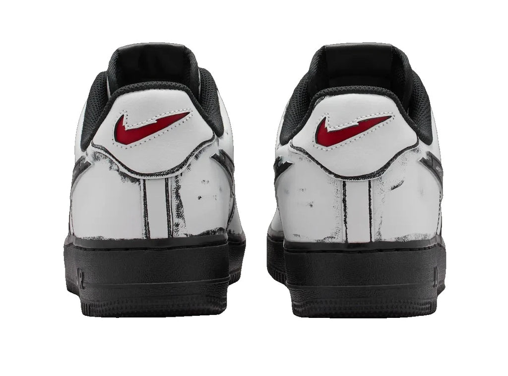 Nike Air Force 1 Low Scream Ghostface - talones