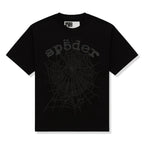 Sp5der Phantom OG Web Black T-Shirt TE034FW25BLK