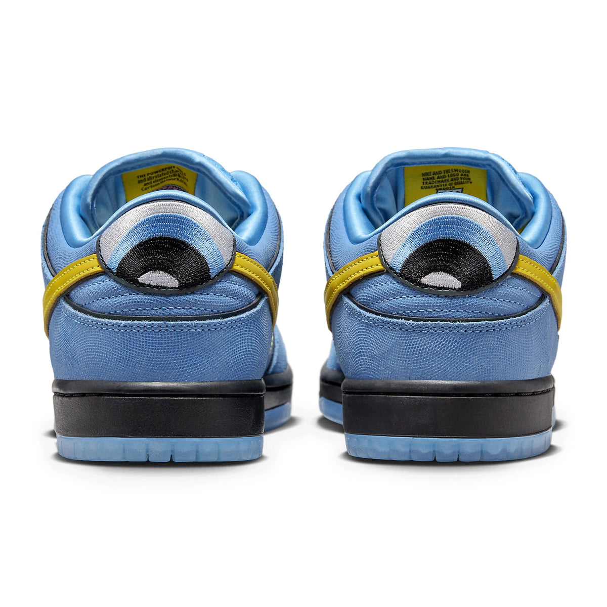 The Powerpuff Girls x Nike SB Dunk Low Bubbles FZ8320-400 - vista trasera