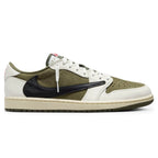 Travis Scott x Air Jordan 1 Low OG Medium Olive - lateral