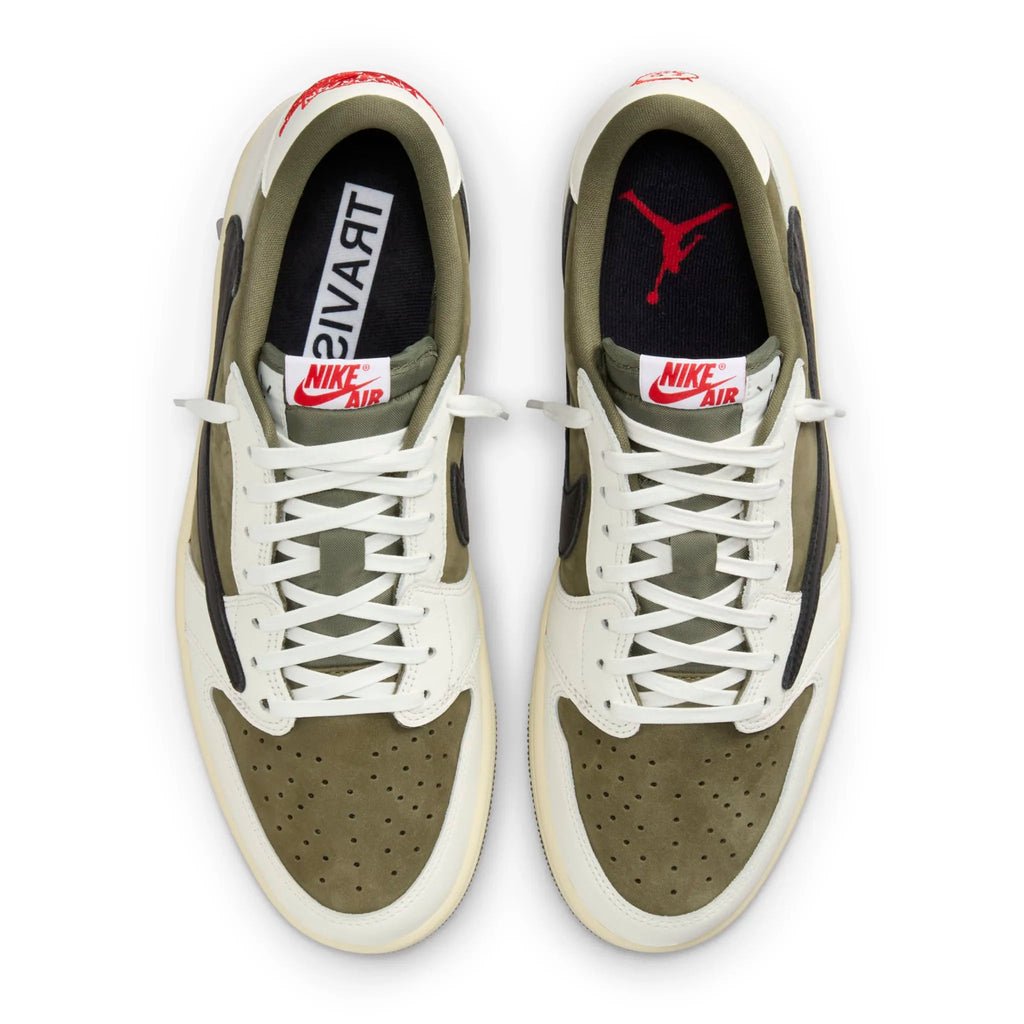 Travis Scott x Air Jordan 1 Low OG Medium Olive - superior