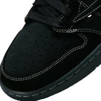 Travis Scott x Air Jordan 1 Low Black Phantom - detalle heel