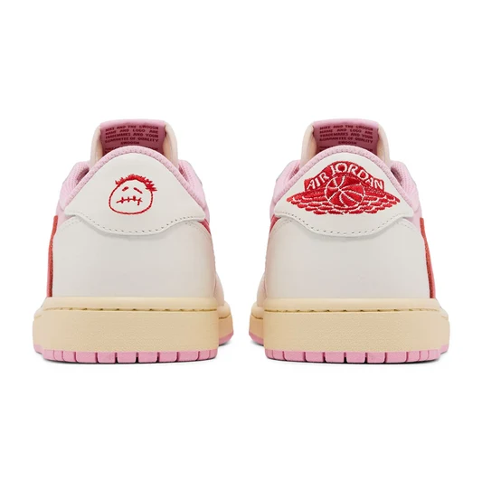 Zapatillas Travis Scott x Air Jordan 1 Low OG Tropical Pink - imagen 2