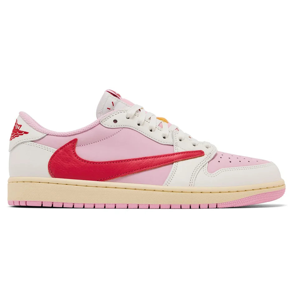 Zapatillas Travis Scott x Air Jordan 1 Low OG Tropical Pink - imagen 1