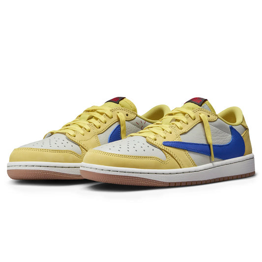 Zapatillas Travis Scott x Air Jordan 1 Low OG Canary mujer - imagen 2