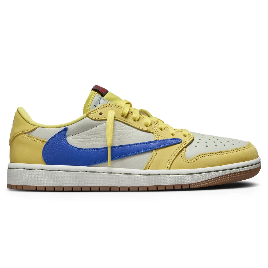 Zapatillas Travis Scott x Air Jordan 1 Low OG Canary mujer - imagen 1