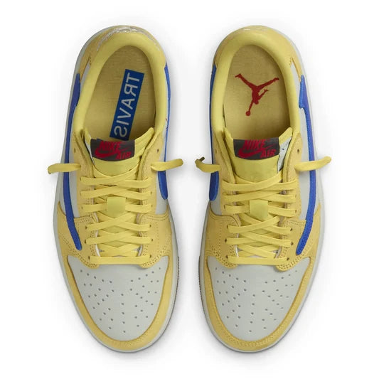Zapatillas Travis Scott x Air Jordan 1 Low OG Canary mujer - imagen 7