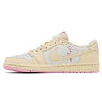 Travis Scott x Air Jordan 1 Low OG Shy Pink - detalle lateral