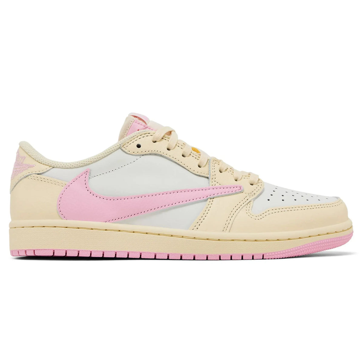 Travis Scott x Air Jordan 1 Low OG Shy Pink - lateral