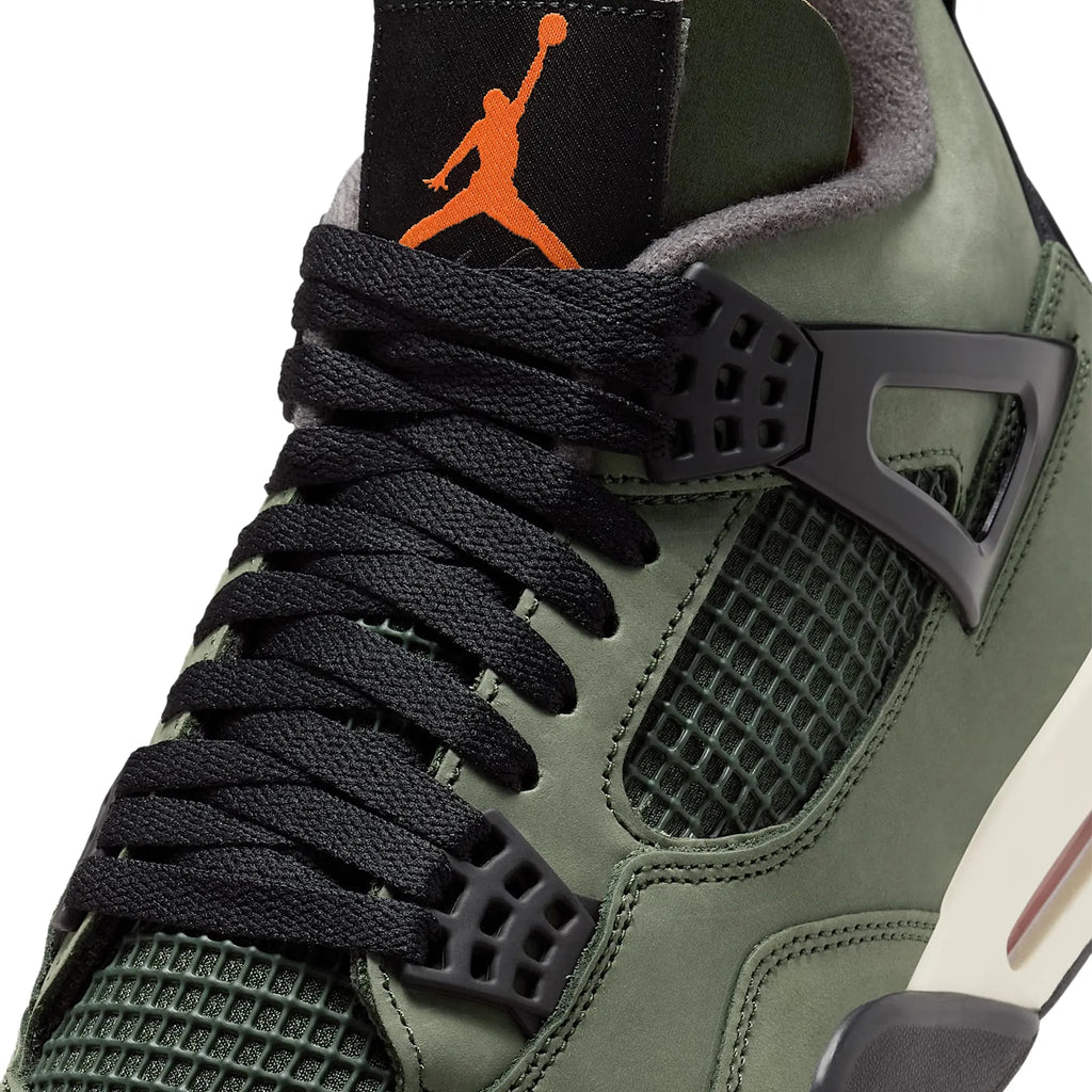 Undefeated x Air Jordan 4 Retro 2025 - detalle
